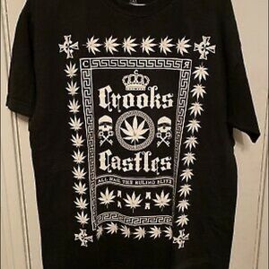 Crooks and castle t shirt